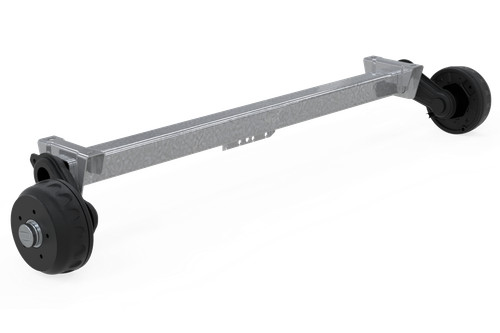 Knott gebremste achse 1350 - knott,