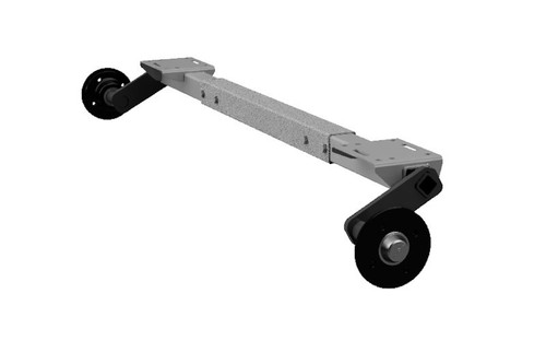 Verstellbare laufachse 550kg - verstellbare,