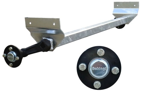 Achse humbaur 750kg - achse,