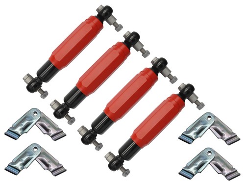 Set radstoßdämpfer rot - 4x,