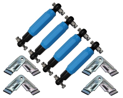 Set radstoßdämpfer blau - 4x, +
