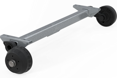 Knott achse 1500 - knott, gebremst