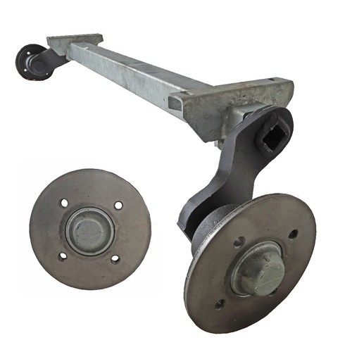 750kg anhänger achse a - achse,
